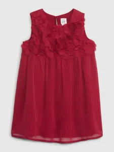 GAP Sukienka dziecięca Czerwony #552481