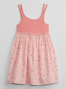 GAP Sukienka dziecięca Różowy #527150