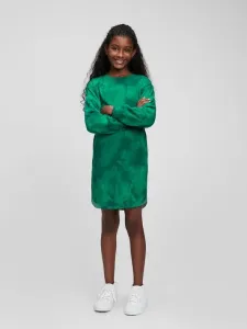 GAP Sukienka dziecięca Zielony #235820