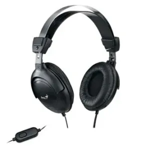 Genius HS-M505X, sluchátka s mikrofonem, černá, 3.5 mm jack