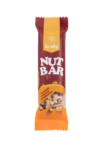 GRIZLY Nut bar migdały-nerkowce-żurawina 40 g #122476