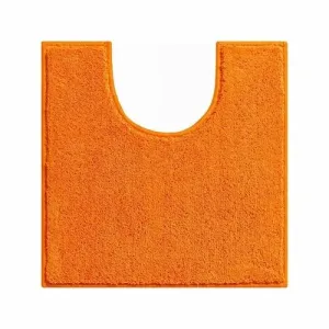 Grund Dywanik łazienkowy do WC Roman pomarańczowy, 50 x 50 cm