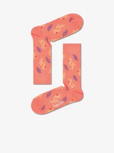 Happy Socks Flamingo Skarpetki Różowy