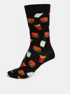 Happy Socks Hamburger Skarpetki Czarny