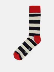 Happy Socks Stripe Skarpetki Biały #423562