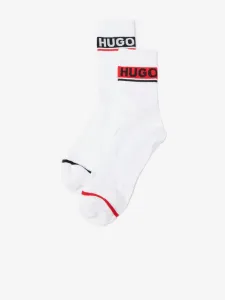 HUGO 2-pack Skarpetki Biały