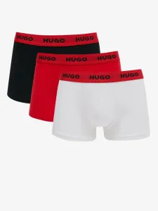 HUGO 3-pack Bokserki Biały