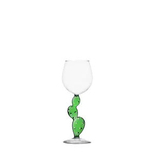 Kieliszek na wino kaktus zielony