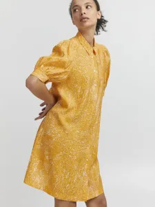 ICHI Sukienka Pomarańczowy