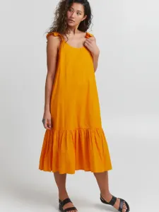 ICHI Sukienka Pomarańczowy