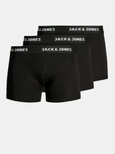 Jack & Jones Anthony 3-pack Bokserki Czarny #323291