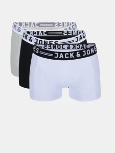 Jack & Jones Sense 3-pack Bokserki Biały #322132