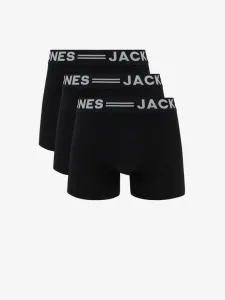 Jack & Jones Sense 3-pack Bokserki Czarny #323860