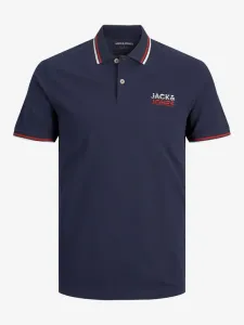Jack & Jones Atlas Polo Koszulka Niebieski