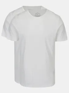 Jack & Jones Koszulka 2 szt. Biały #321650