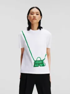 Karl Lagerfeld Koszulka Biały #495978