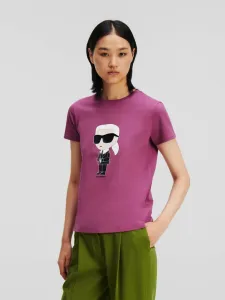 Karl Lagerfeld Koszulka Fioletowy #495987