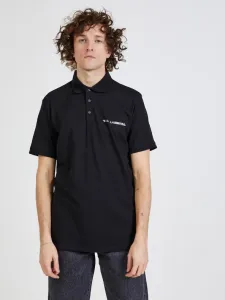 Karl Lagerfeld Polo Koszulka Czarny #266531