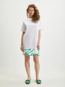 Karl Lagerfeld Sukienka Biały #404248