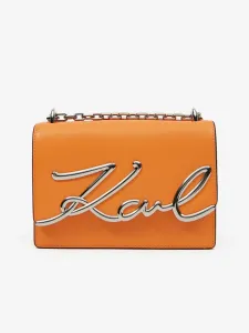 Karl Lagerfeld Signature Cross body bag Pomarańczowy