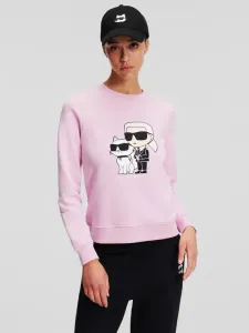 Karl Lagerfeld Ikonik 2.0 Bluza Różowy