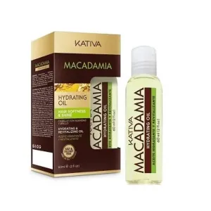 Macadamia Hydrating Oil - Kativa Pielęgnacja włosów 60 ml