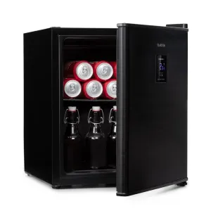 Klarstein Beer Baron, lodówka na napoje, F, 48 litrów, 39 dB, 0 - 10 °C, czarna