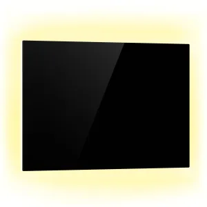 Klarstein Mojave 750 Smart, panel grzewczy na podczerwień 2 w 1, grzejnik, 85 x 60 cm, 750 W, podświetlenie RGB #93908