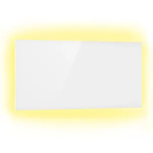 Klarstein Mojave 1000 Smart, panel grzewczy na podczerwień 2 w 1, grzejnik, 120 x 60 cm, 1000 W, podświetlenie RGB #93915
