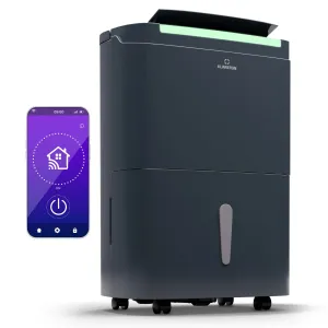 Klarstein DryFy Connect 30, osuszacz powietrza, Wi-Fi, kompresja, 30 l/dzień, 25-30 m²