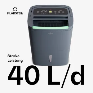 Klarstein DryFy Connect 50, osuszacz powietrza, Wi-Fi, kompresja, 50 l/dzień, 45-55 m²