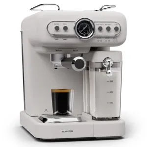 Klarstein Espressionata Evo, ekspres do kawy ciśnieniowy, automatyczny, 1350 W, 19 bar, 1,2 l, 2 filiżanki #557821