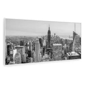 Klarstein Wonderwall Air Art Smart, panel grzewczy na podczerwień, grzejnik, 120 x 60 cm, 700 W, motyw Nowego Jorku #92837