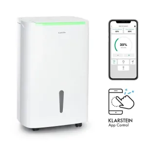 Klarstein DryFy Connect 40, osuszacz powietrza, WiFi, kompresorowy 40l / d 35-45m², biały