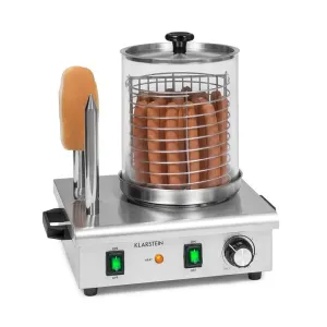 Klarstein Wurstfabrik 550, urządzenie do hot dogów, 550 W, 5 l, 30 – 100 °C, szkło, stal szlachetna