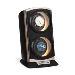 Klarstein St. Gallen Premium, rotomat, 2 zegarki, 4 prędkości, kolor czarny #94173