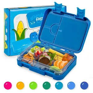 Klarstein junior, śniadanówka, lunchbox dla dziecka, 6 przegródek, 21,3 x 15 x 4,5 cm, bez BPA
