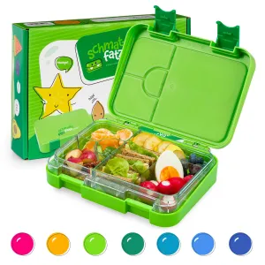 Klarstein junior, śniadanówka, lunchbox dla dziecka, 6 przegródek, 21,3 x 15 x 4,5 cm, bez BPA #94208
