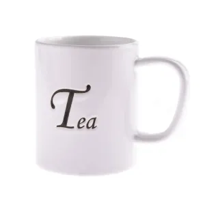 Kubek ceramiczny Tea 380 ml, biały