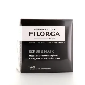 Scrub & mask Masque exfoliant réoxygénant - Laboratoires Filorga Maska 55 ml