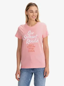 Lee Koszulka Różowy #265364