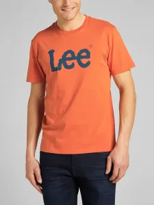 Lee Wobbly Koszulka Pomarańczowy