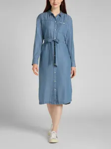 Lee Western Sukienka Niebieski #273168