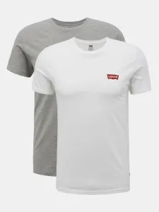 Levi's® Koszulka 2 szt. Biały Szary #220748