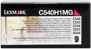 Lexmark C540H1MG purpurowy (magenta) toner oryginalny