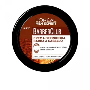 Barber Club Crema definidora barba y cabello - L'Oréal Golenie i pielęgnacja brody 75 ml