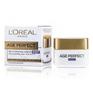 Age perfect re-hydrating cream night - L'Oréal Opieka nocna 50 ml