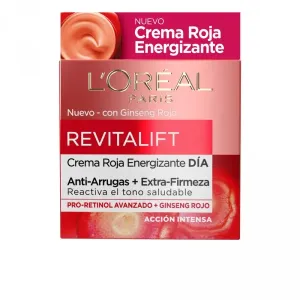Revitalift Crème De Jour Énergisante Au Ginseng Rouge - L'Oréal Zabieg energetyzujący i rozświetlający 50 ml