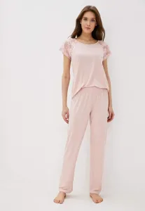 Damska bambusowa piżama SUSANA Różowy XL