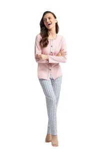 Piżama damska 599 pink